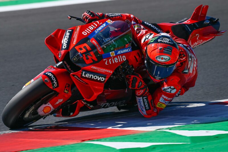 Francesco Bagnaia Ducati Corse Test Misano MotoGP 2022