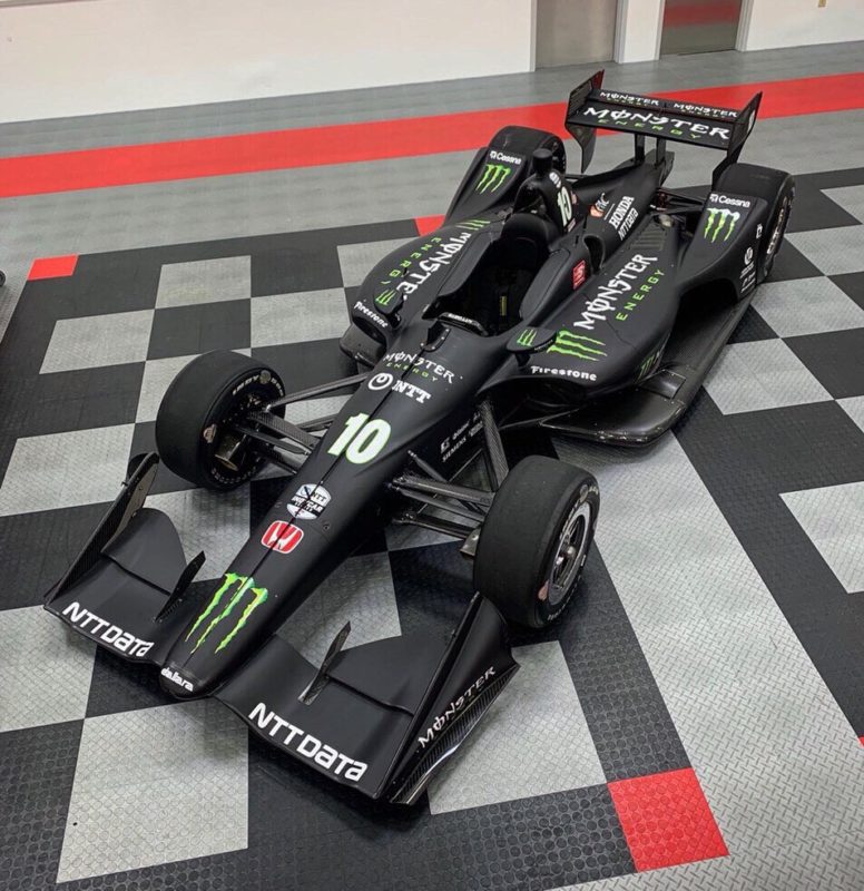 Livrea Rosenqvist Monster Energy, IndyCar 2019