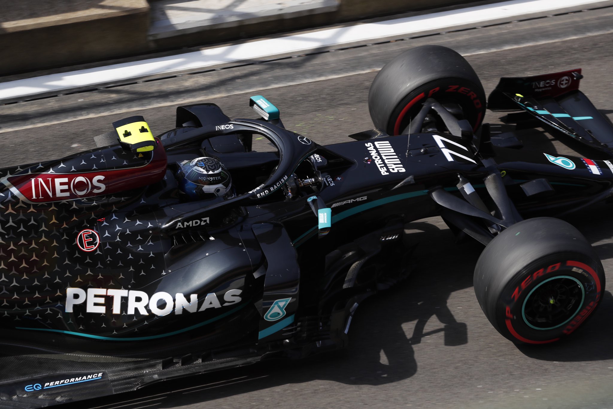 Bottas Mercedes FP3 Silverstone