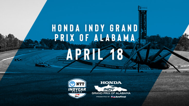 IndyCar | GP Alabama posticipato al 18 aprile