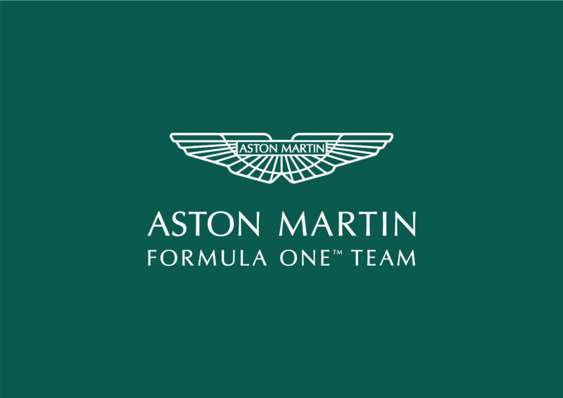 Aston Martin Formula One Team logo. 2021.