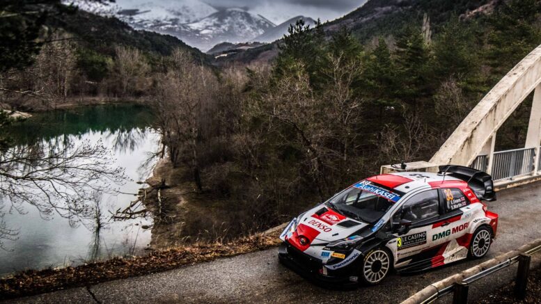 WRC Rally Montecarlo Evans