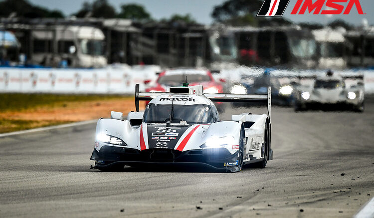 IMSA | 12H Sebring 2021, 8^ ora: Mazda davanti, Acura e Cadillac vicine