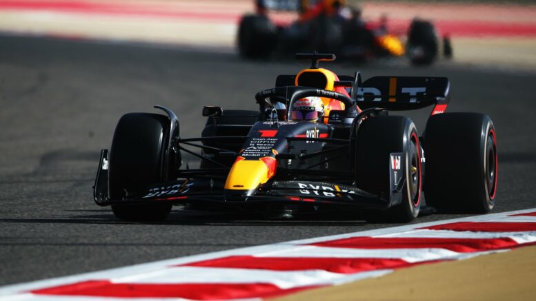 Verstappen Red Bull FP1 GP Bahrain 2022
