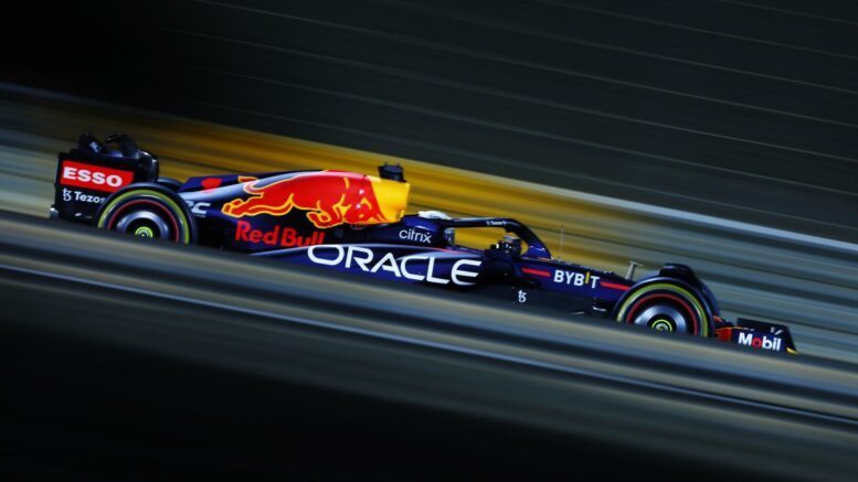 Verstappen Red Bull FP2 GP Bahrain 2022