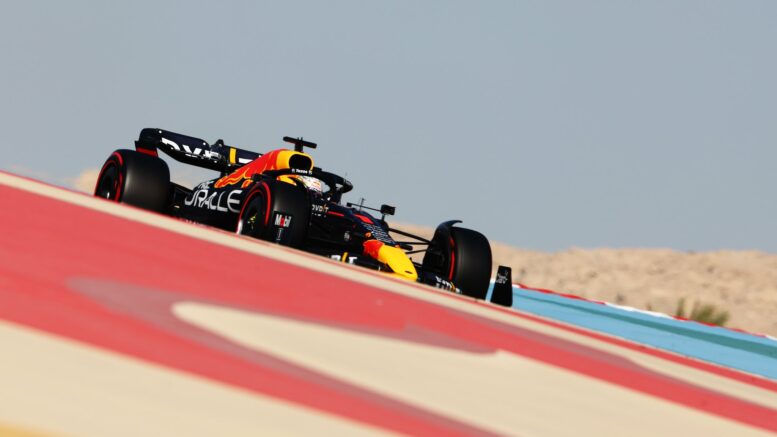 Verstappen Red Bull FP3 GP Bahrain 2022