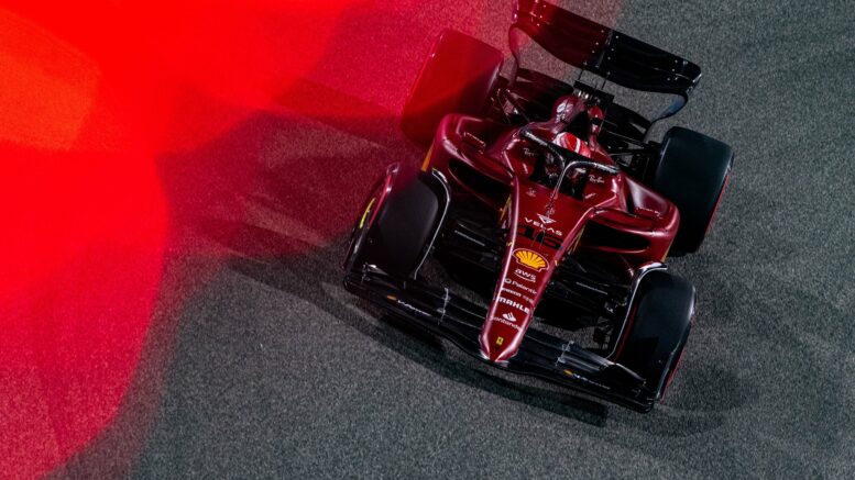 Leclerc Ferrari Win F1 Bahrain GP 2022