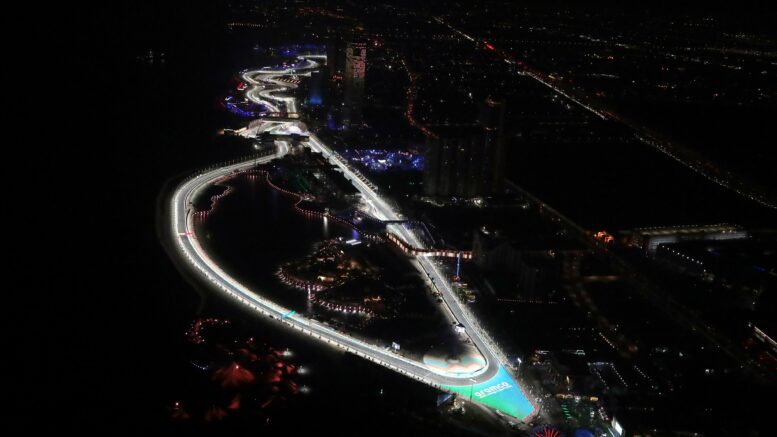 Jeddah Notte F1 GP Arabia Saudita