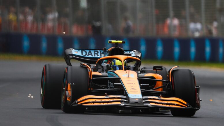 Norris FP3 GP Australia F1 2022