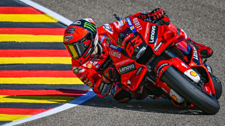 Bagnaia Ducati FP3 GP Germania MotoGP 2022