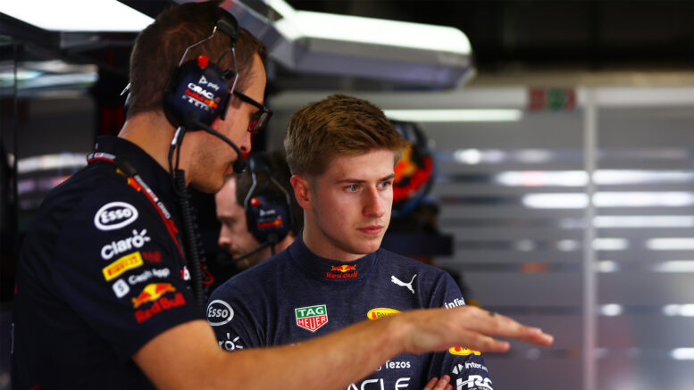 Juri Vips Red Bull F1 2022