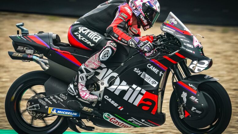 Espargaro Aprilia FP3 Assen MotoGP 2022