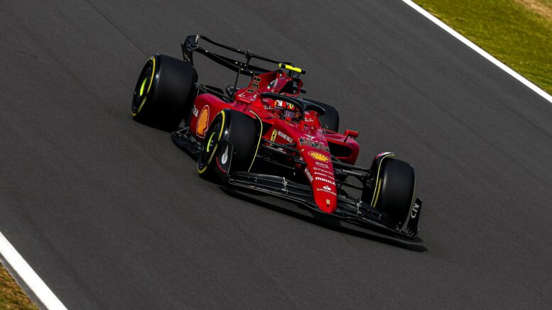 Sainz Ferrari FP2 GP Gran Bretagna 2022