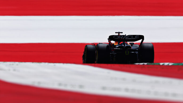 Verstappen Red Bull FP1 GP Austria 2022