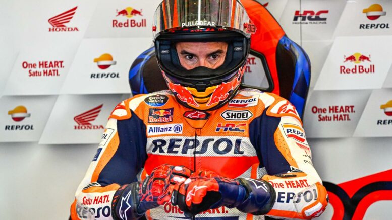 Marc Marquez Repsol Honda Test Misano MotoGP 2022