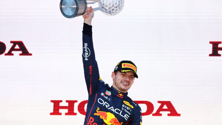 Verstappen Winner GP Giappone 2022 F1