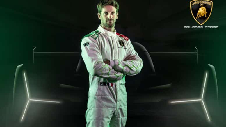 Grosjean Lamborghini LMDh